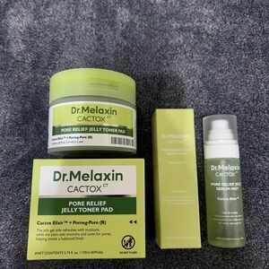 Dr. Melaxin Cactus Jelly Toner pads and serum mist set